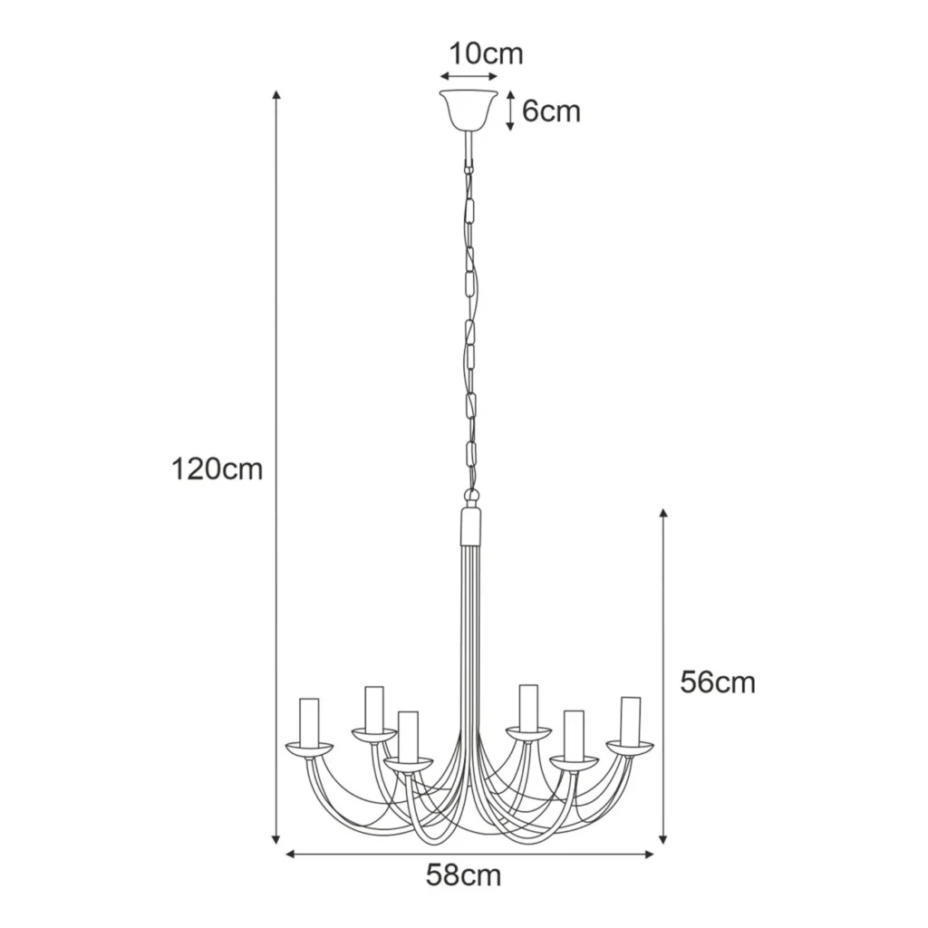 Lampa wisząca K-3520 z serii PERSEO