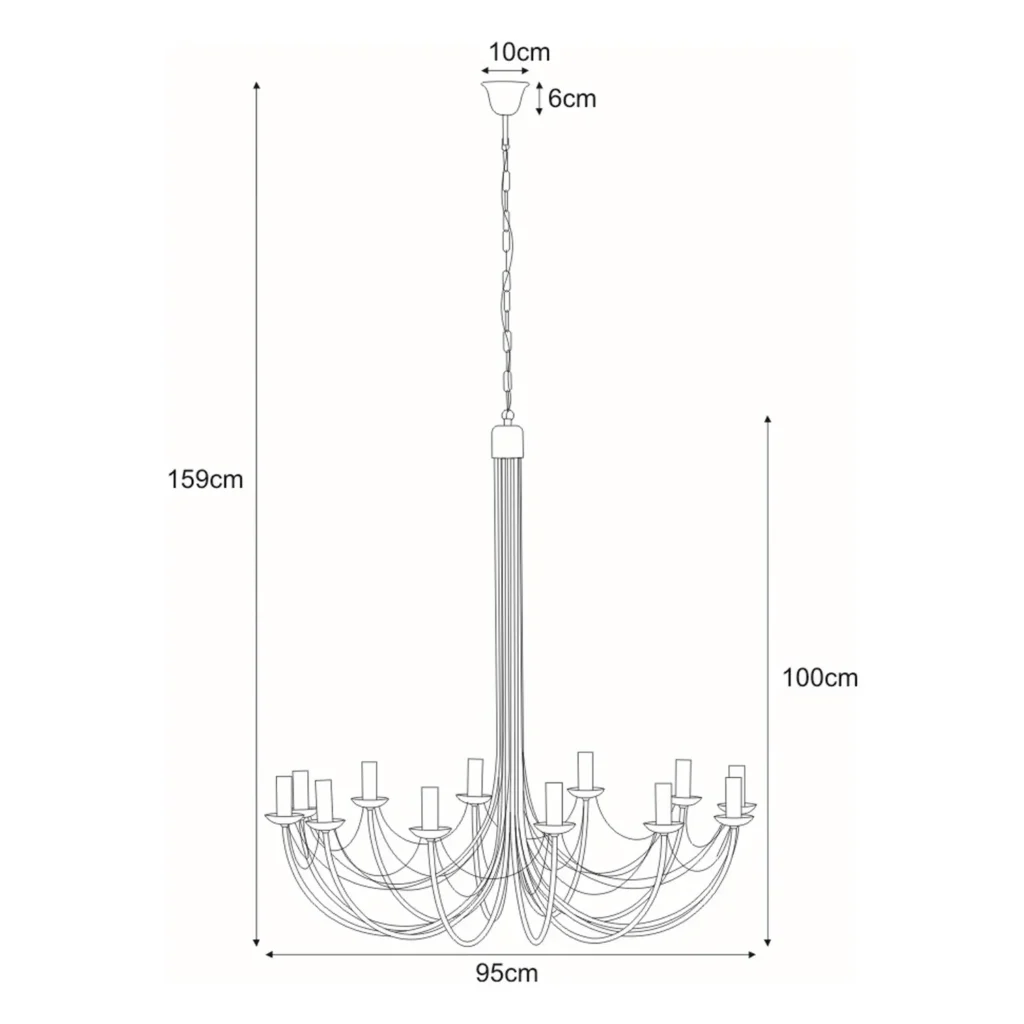 Lampa wisząca K-3522 z serii PERSEO