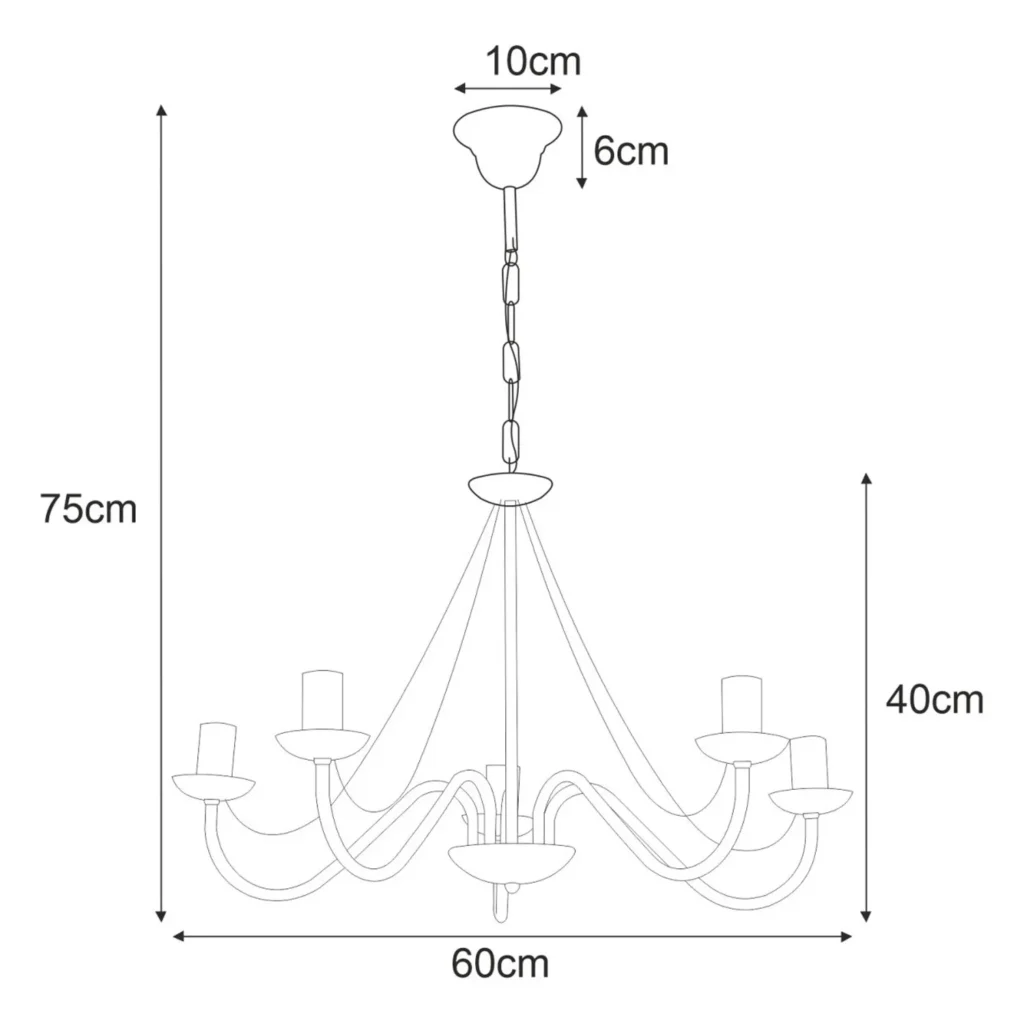 Lampa wisząca K-3991 z serii BARTEZ