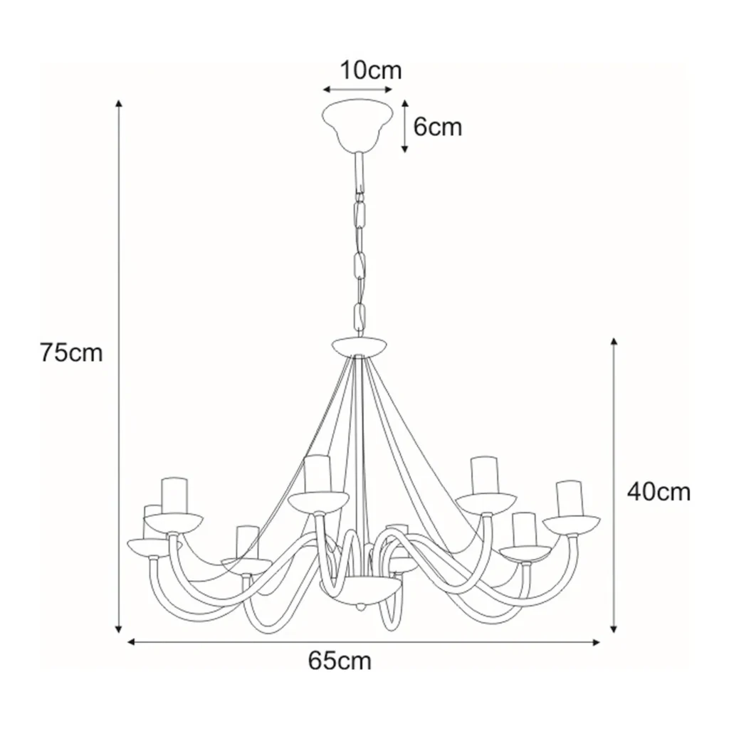 Lampa wisząca K-3992 z serii BARTEZ