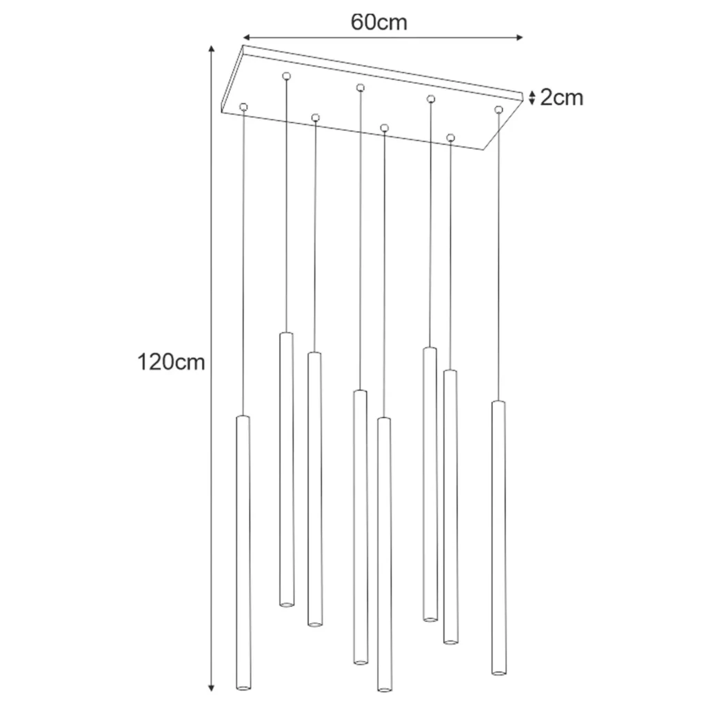 Lampa wisząca K-4863 z serii GELATO