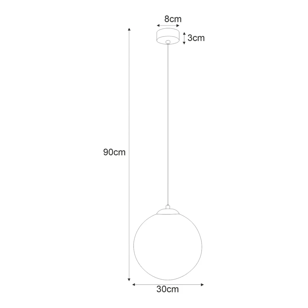 Lampa wisząca K-4922 z serii SAVOY