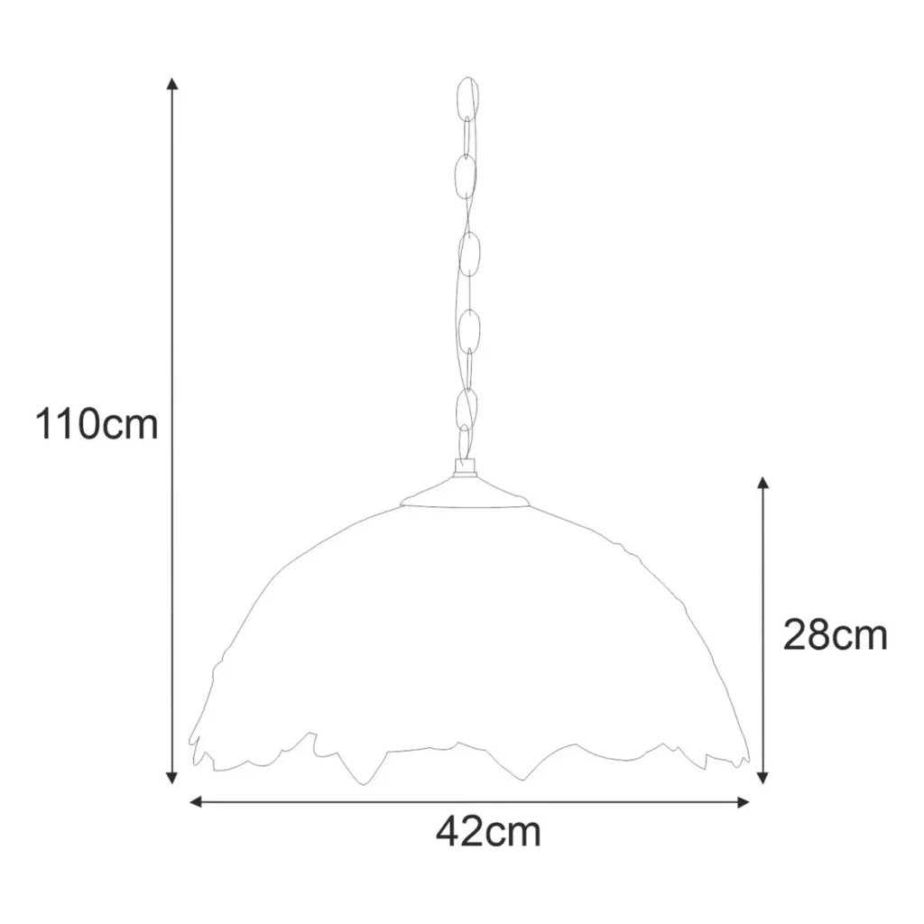 Lampa wisząca K-P161420 z serii FARINA