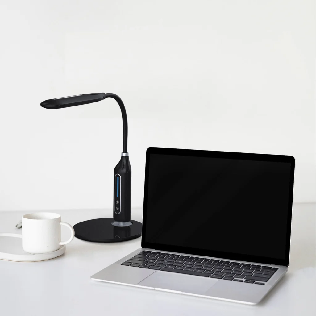Lampka biurkowa K-BL1072 Czarna z serii MIDA