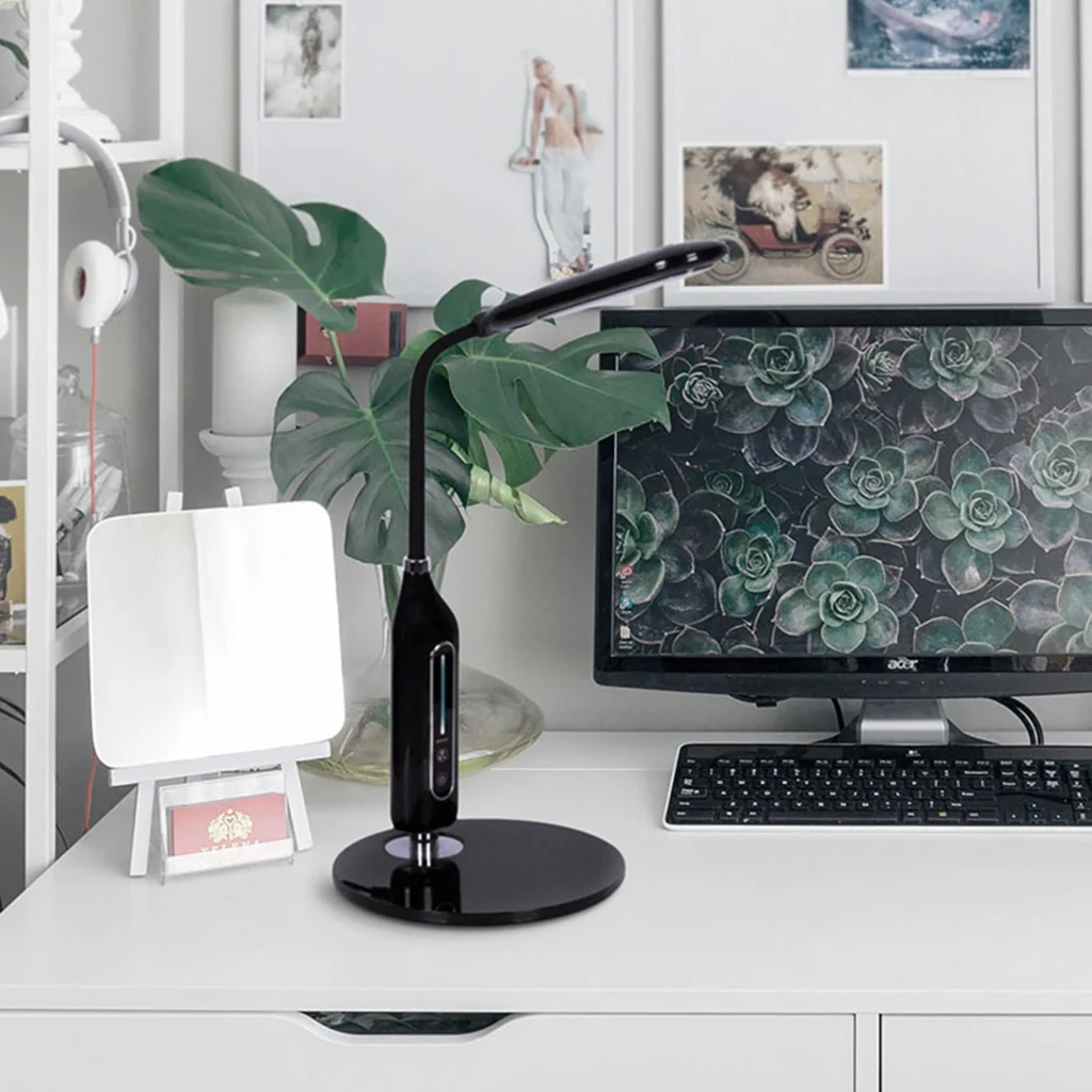 Lampka biurkowa K-BL1072 Czarna z serii MIDA