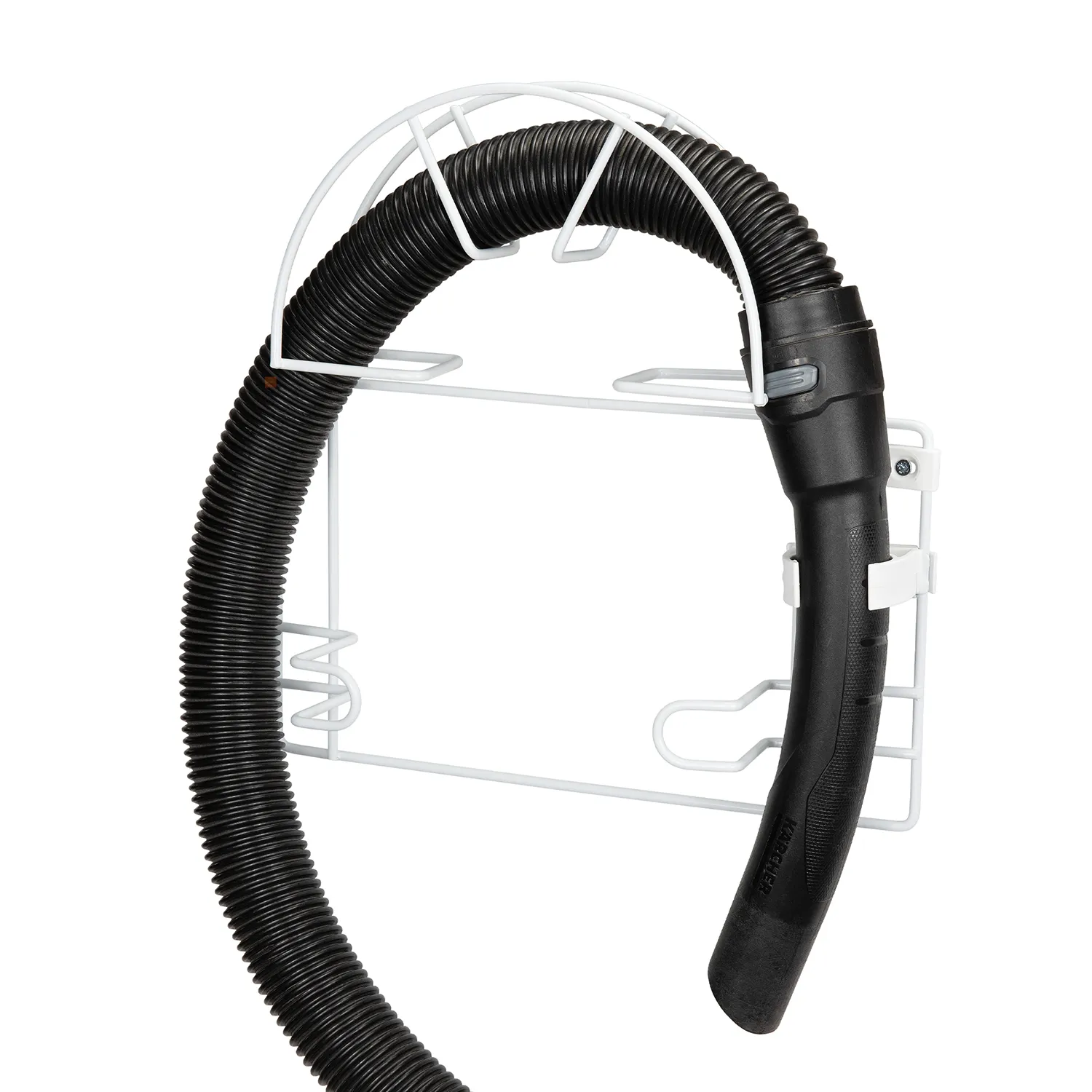 Uchwyt na rurę odkurzacza wieszak mały Biały WIEXPOL