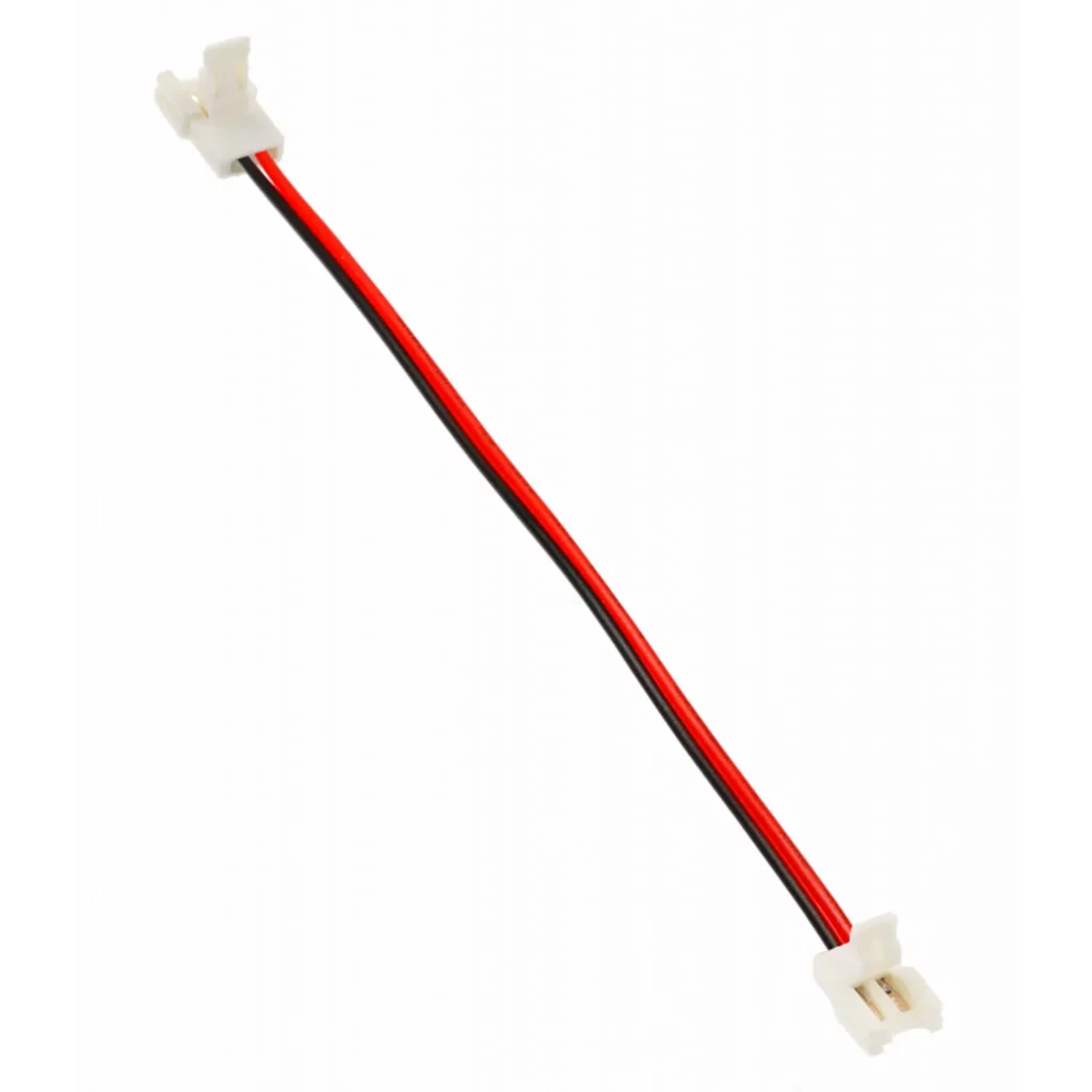 Złączki XC11 do taśm led 8mm z przewodem 15cm SLIM