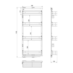 Kosz Cargo Midi 20 4P Boczne CICHY DOMYK REJS LM