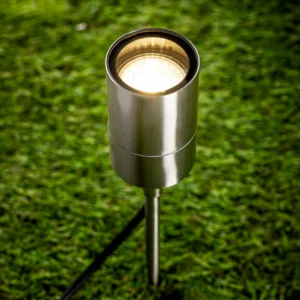 Lampa ogrodowa naświetlacz GRAZIE inox GTV