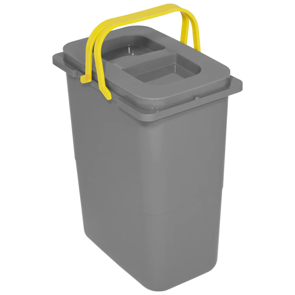 Kosz Segregator na śmieci Sortownik 60 1x15L 2x7L PRAKTIKO Rejs