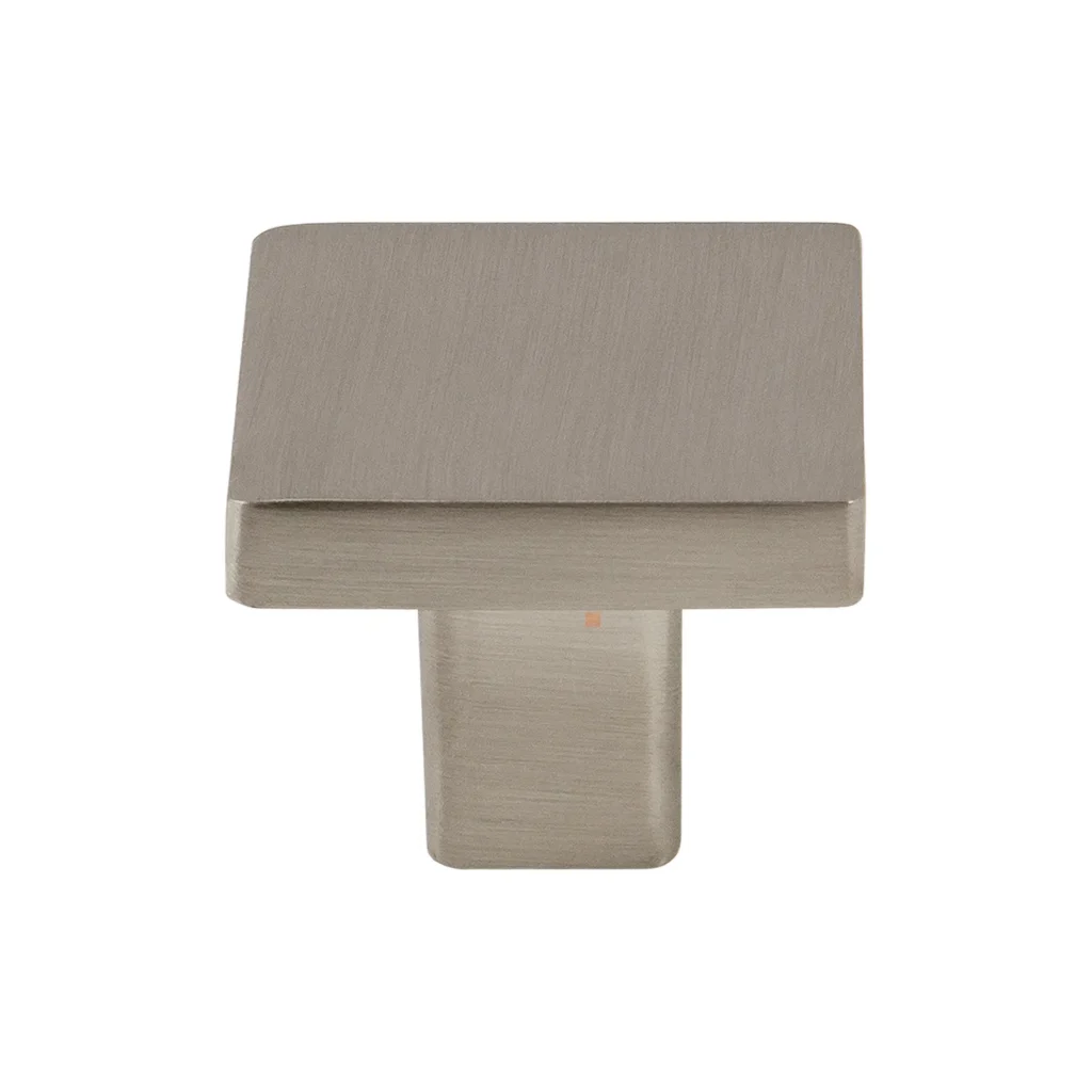 Uchwyt gałka meblowa kwadratowa Baku 30x30mm Nikiel satynowy EMUCA
