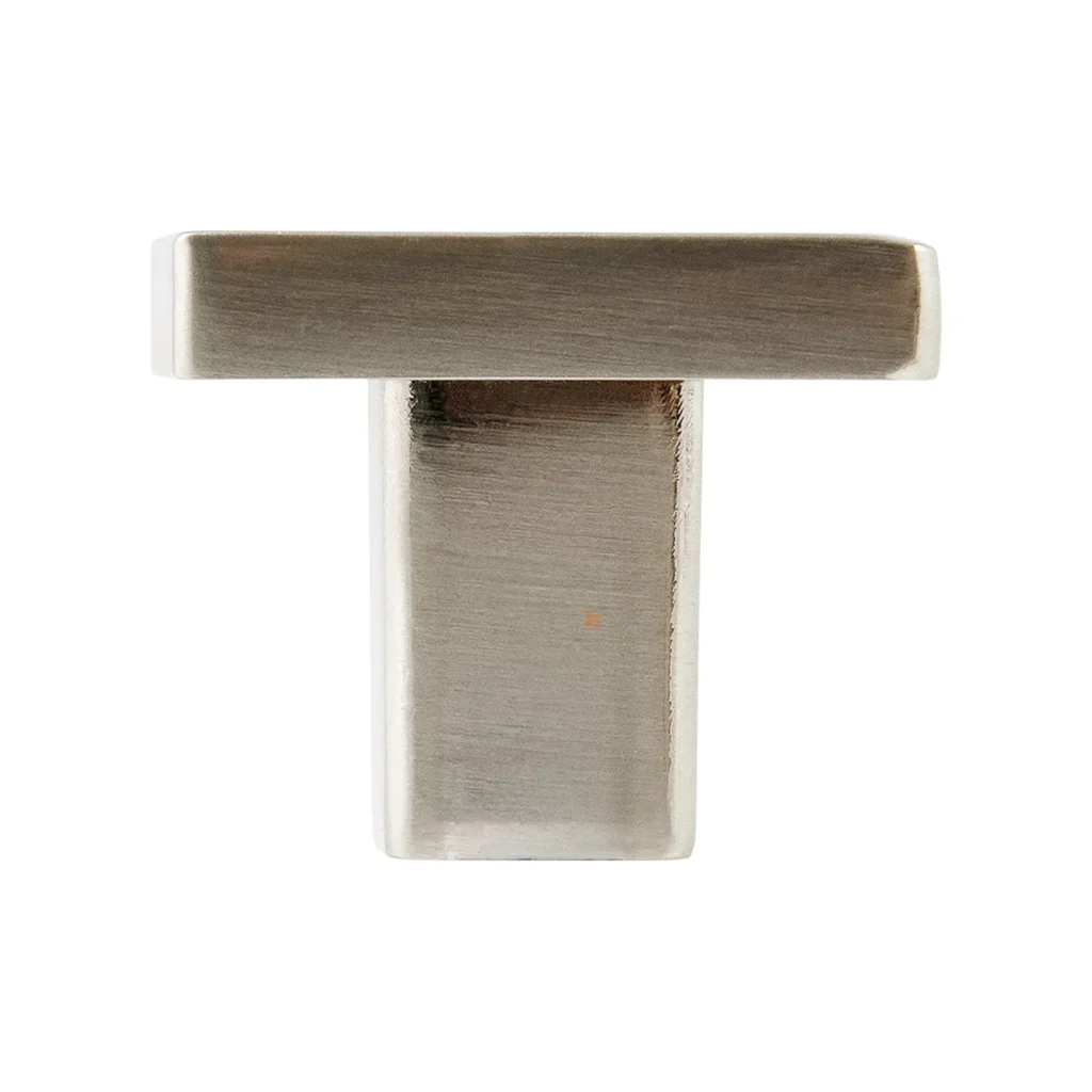 Uchwyt gałka meblowa kwadratowa Baku 30x30mm Nikiel satynowy EMUCA