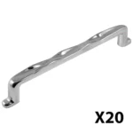 Uchwyt meblowy do szafek Rize rozstaw 160mm Chrom EMUCA