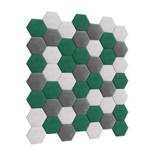 Panel ścienny tapicerowany HEXAGON