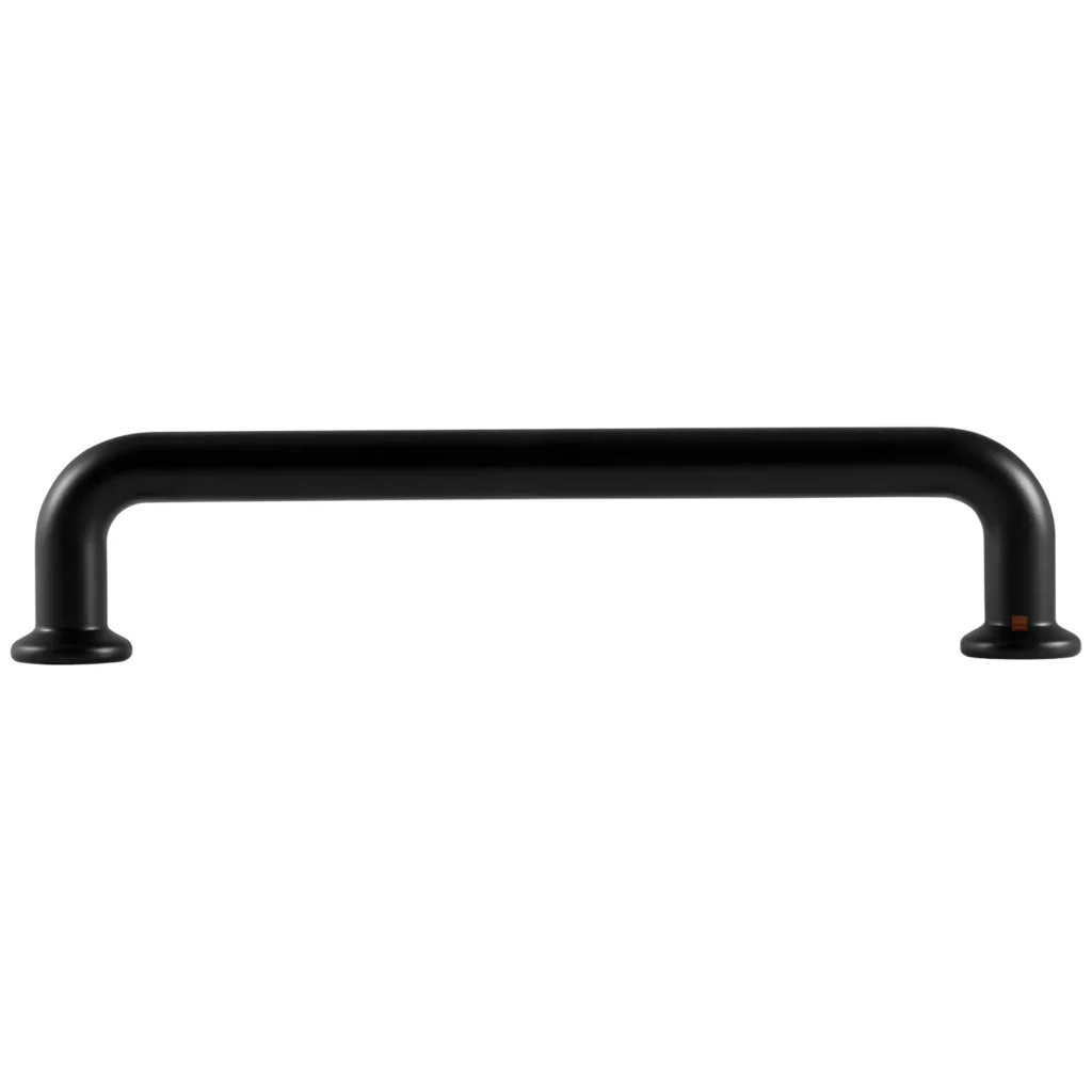 Uchwyt meblowy do szafek QHD-05 rozstaw 128mm Czarny LEBA