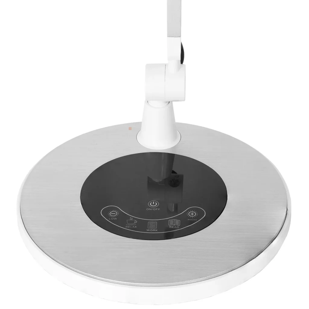 Lampka biurkowa K-BL1221 Srebrna z serii ALETTE