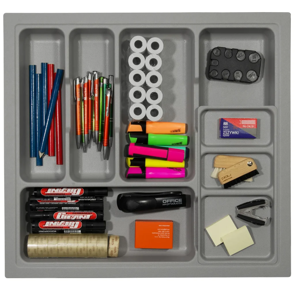 Organizer wkład do szuflady UNIVERSAL 60 Szary LORDLY