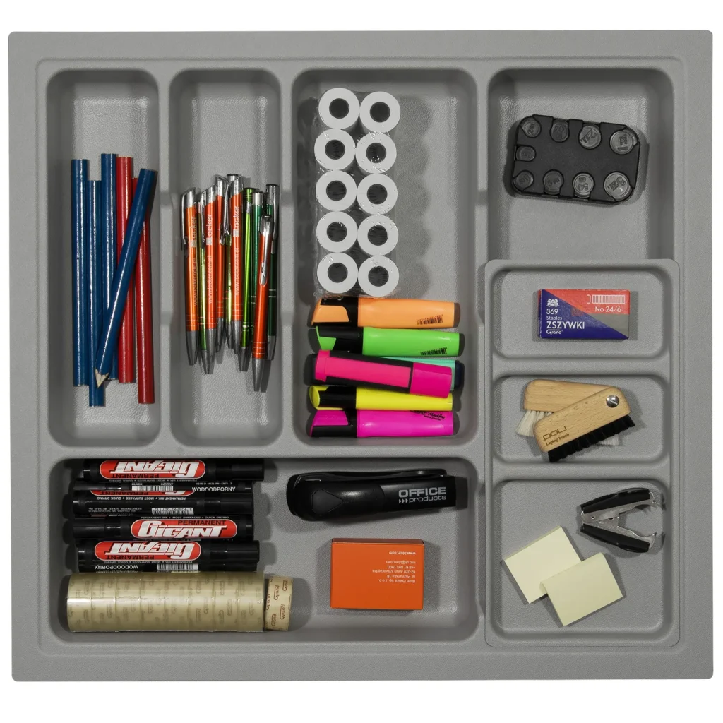 Organizer wkład do szuflady UNIVERSAL 60 Szary LORDLY