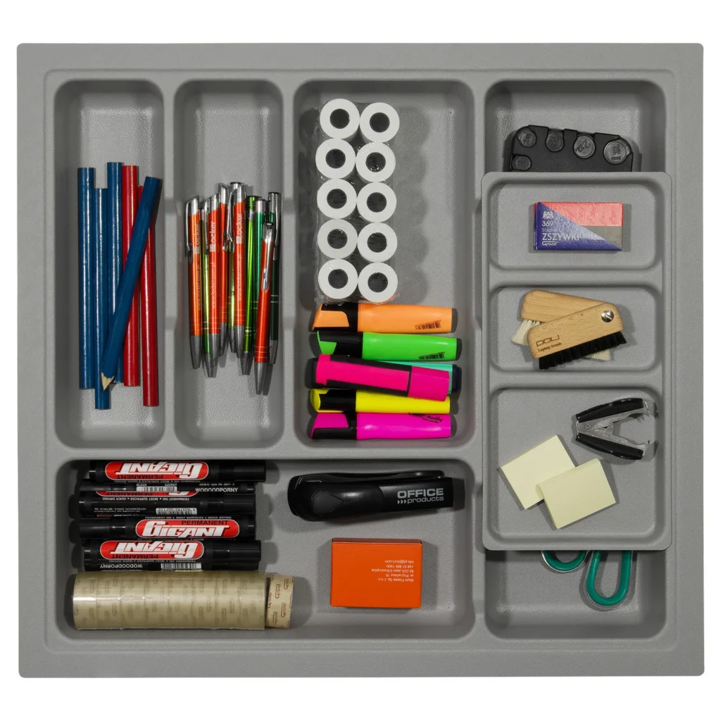 Organizer wkład do szuflady UNIVERSAL 60 Szary LORDLY