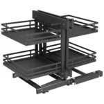 Kosz Cargo Magic Corner 900mm MPTJ017ER Prawy Grafit AMIX