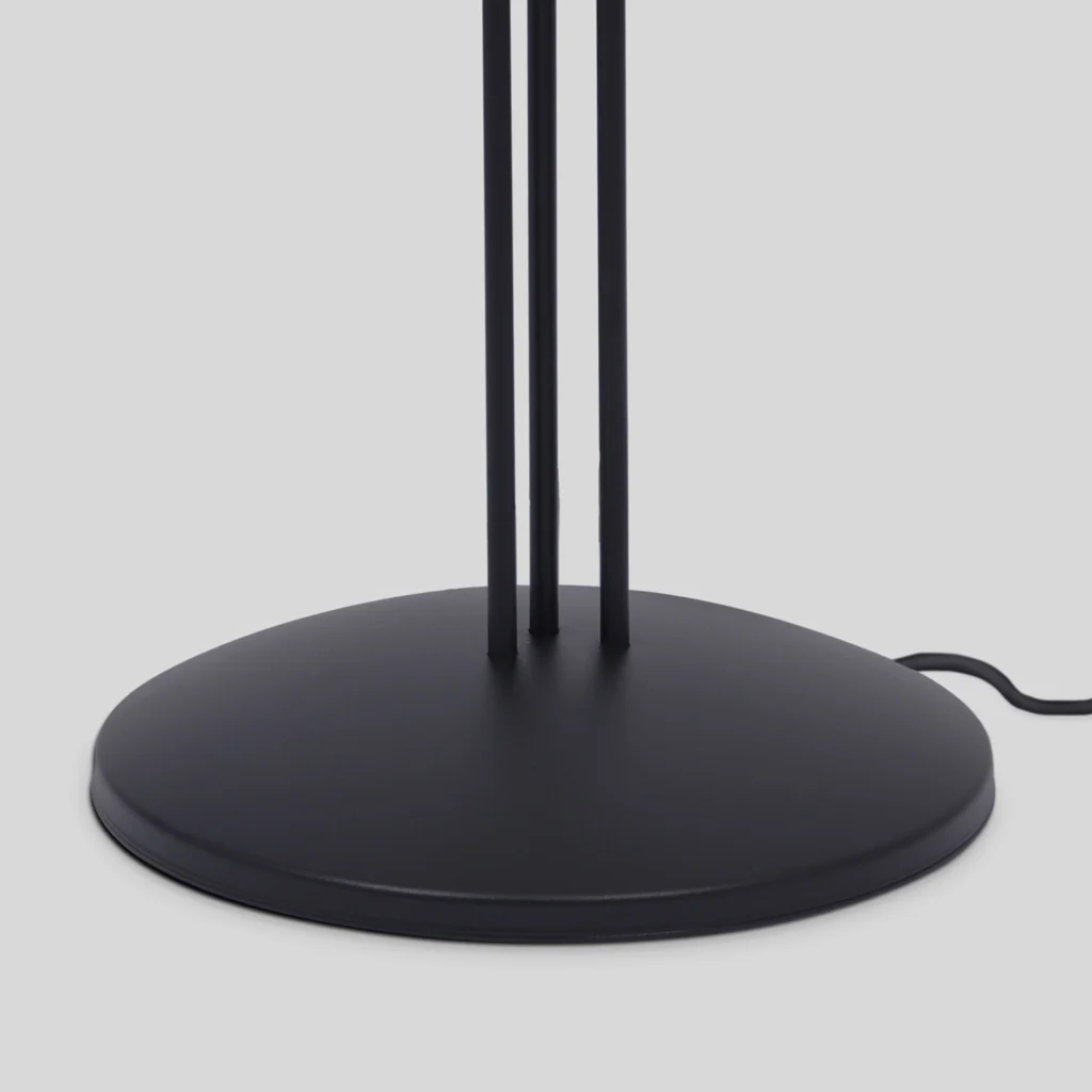 Lampa podłogowa z grafitowymi kloszami K-5198 z serii SARA