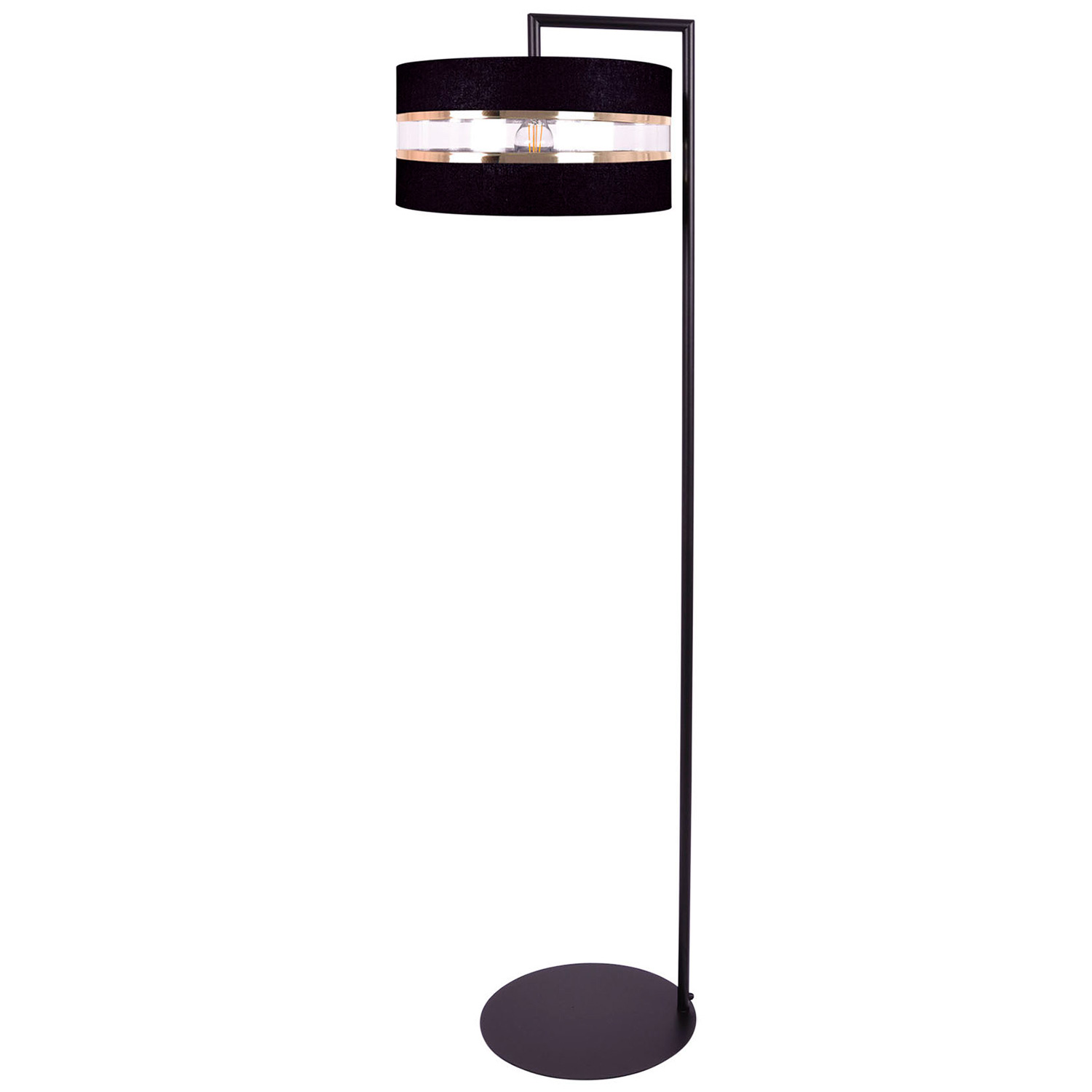 Lampa podłogowa z dekoracyjnym abażurem K-5205 z serii NICEA