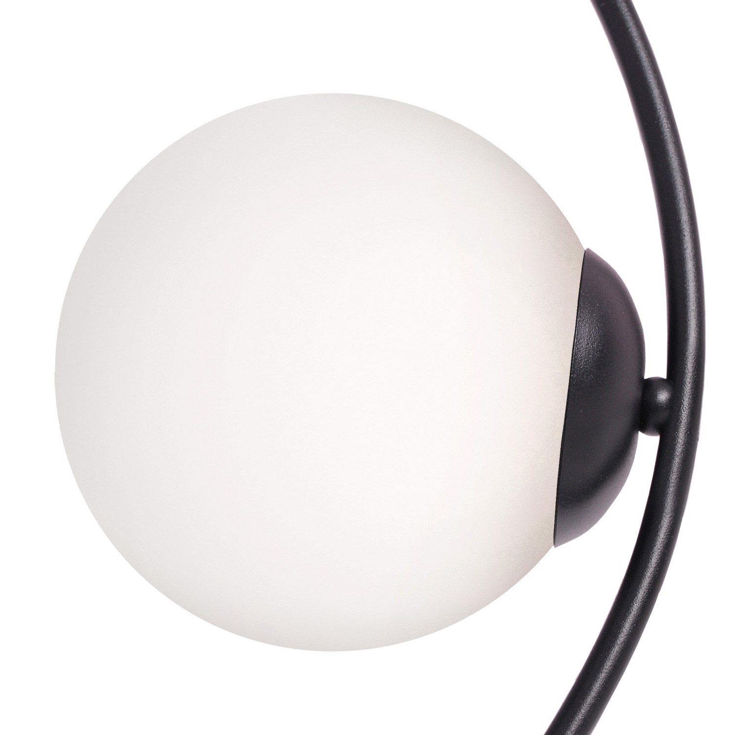 Lampa wisząca geometryczna okrąg K-5103 z serii PARVA czarna