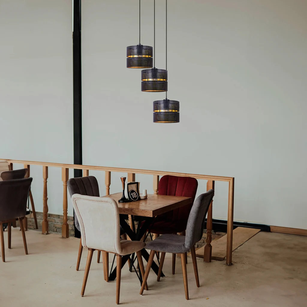 Lampa wisząca z ozdobnymi abażurami K-5222 z serii ZIMBO