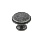 Uchwyt gałka meblowa Cento 28mm Srebro antyczne GTV