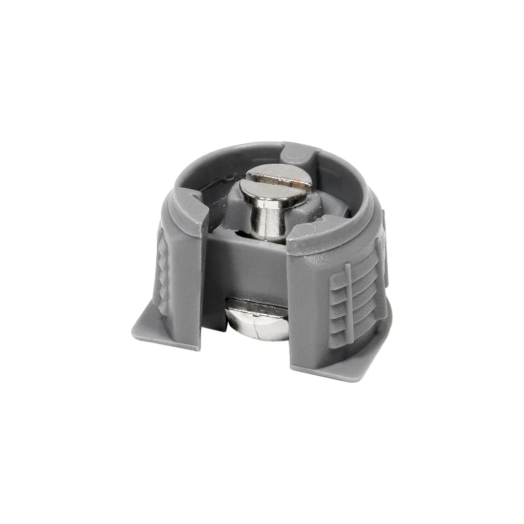 Zaczep klinowy UniBlock fi18mm na płytę 16-19mm Emuca