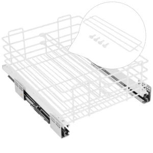 Przegroda do szuflady kuchennej CARGO MULTI biała