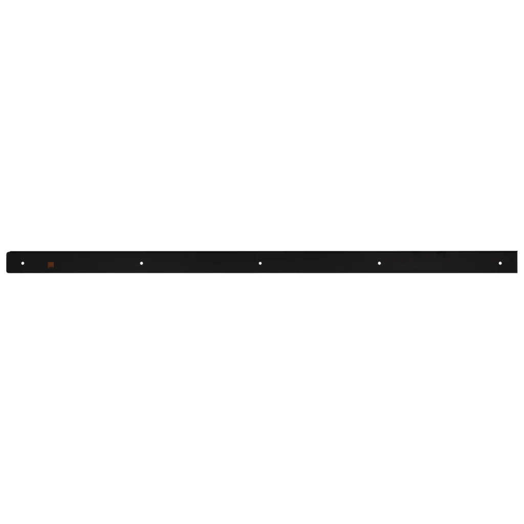 Listwa boczna do blatu kuchennego Lewa L-920mm 38mm Czarna LEBA