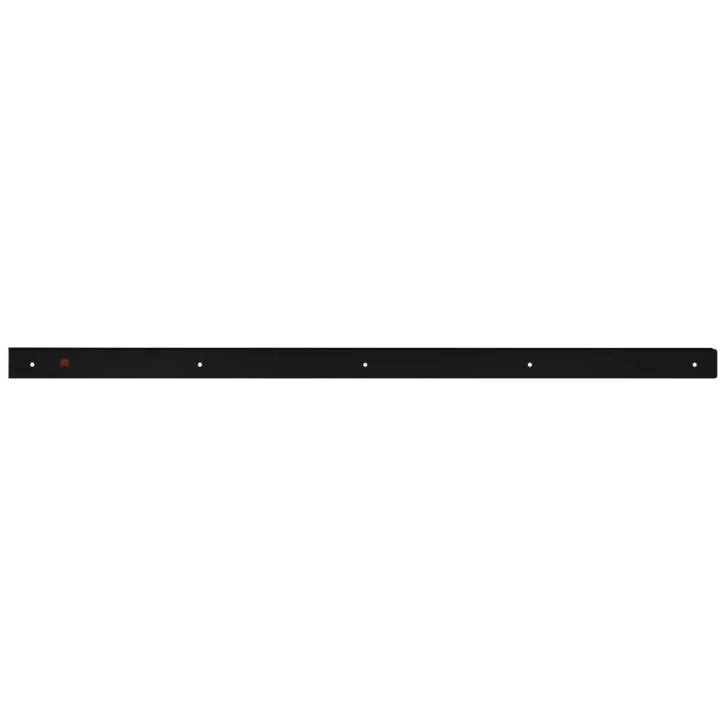 Listwa boczna do blatu kuchennego Prawa L-920mm 38mm Czarna LEBA