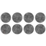 Samoprzylepne podkładki filcowe pod meble fi30 mm - 8szt - Szare