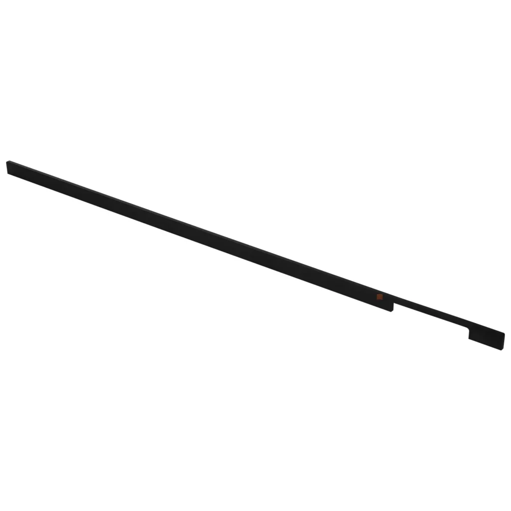 Uchwyt meblowy do szafek LINO L-1200mm Czarny REJS