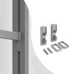 Komplet uchwytów do drążka ZERO Szary