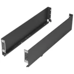 Boki do szuflady SIMPLEX H-122 średnie Antracyt