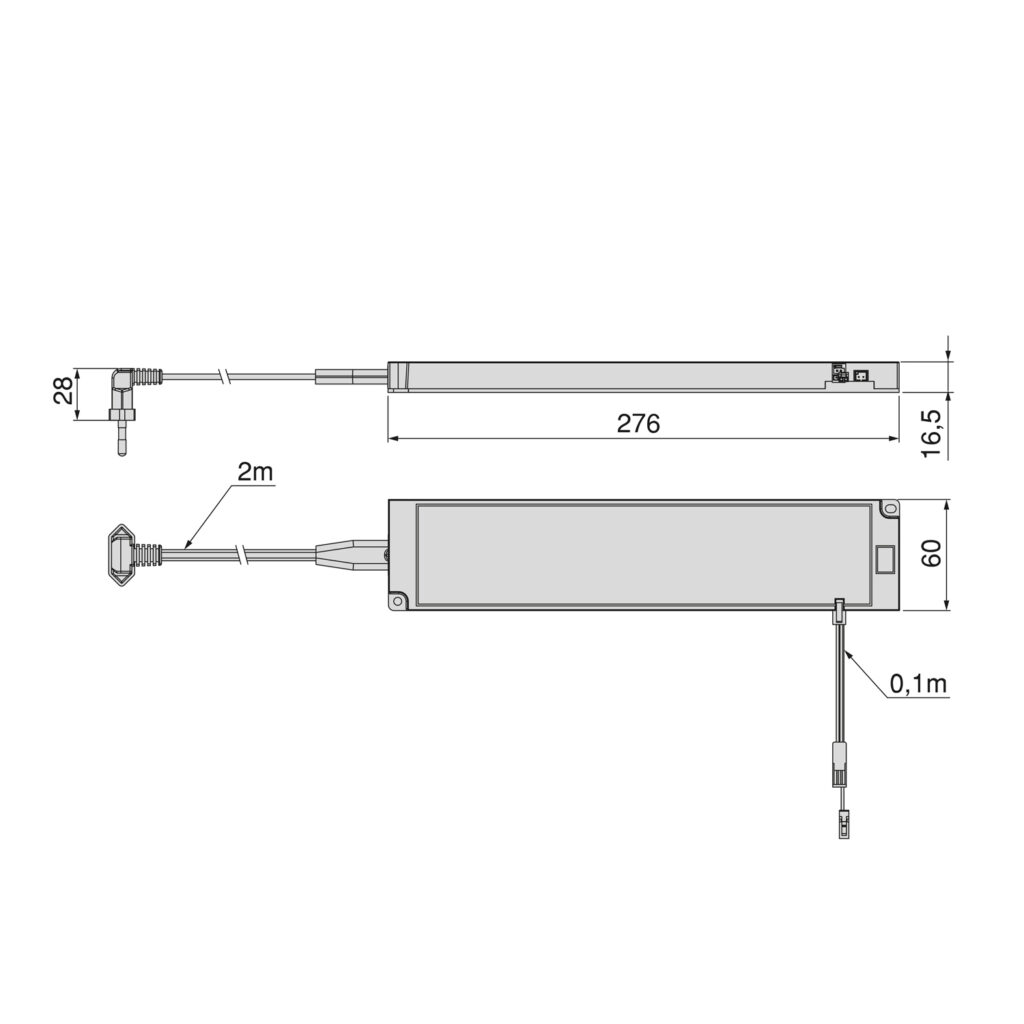 Konwerter LED SMART 12V DC, 100W, MINILED
