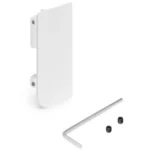 Zaślepka do górnego profilu GOLA lewa - biała