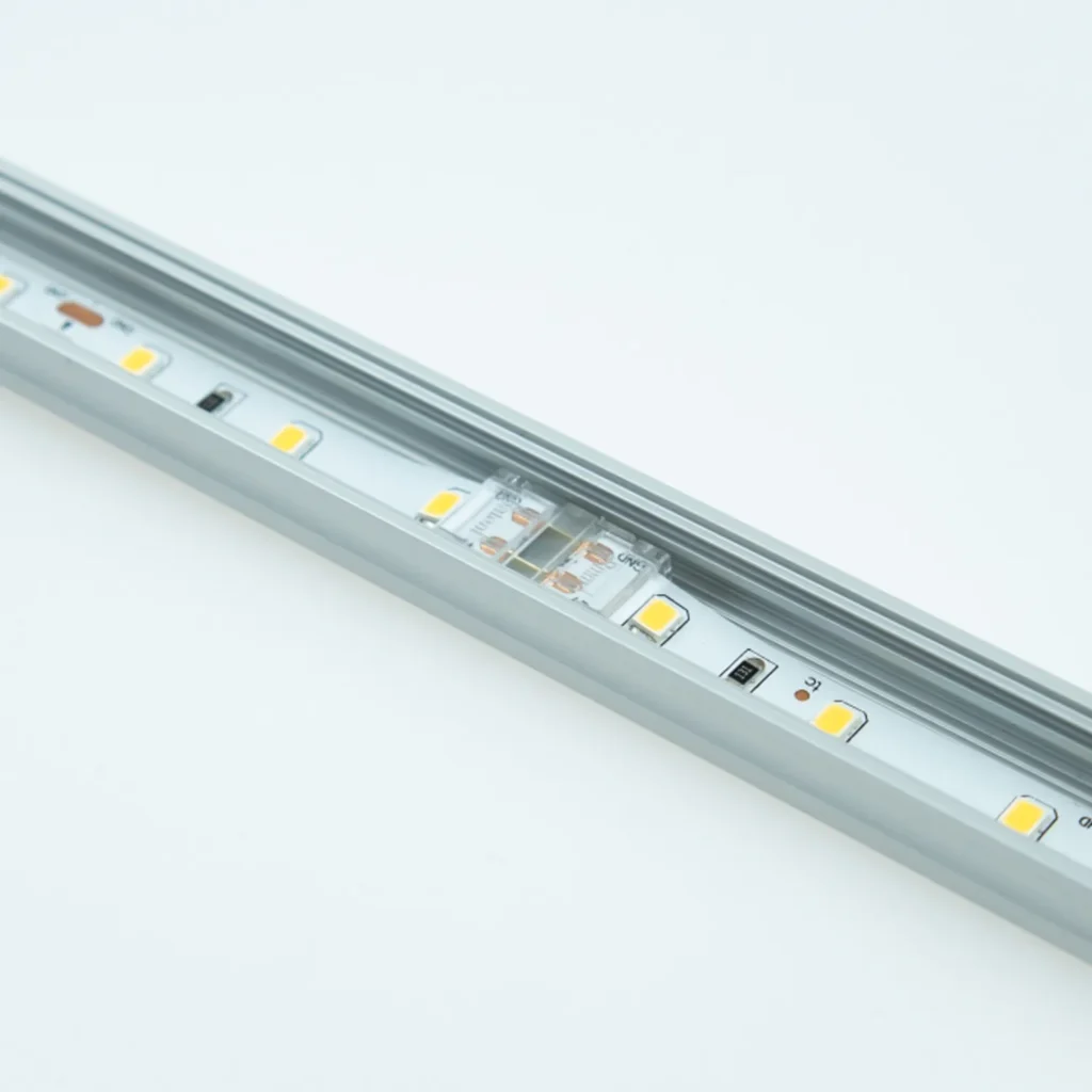 Szybkozłączka do taśm LED COB A jednokolorowych 8mm 2PINY 1-stronne
