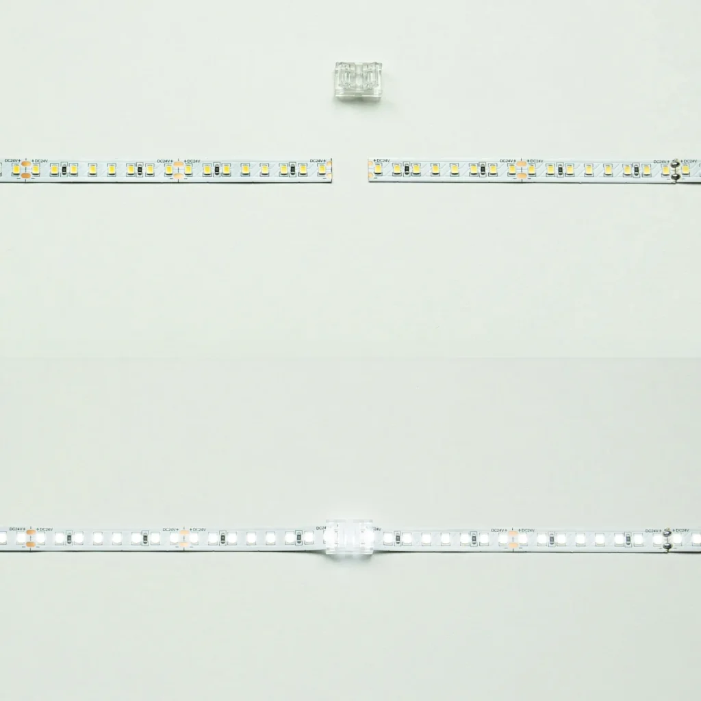 Szybkozłączka do taśm LED COB G 8mm 2PINY 2-stronne