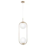 Lampa wisząca na dwie żarówki K-5392 z serii RITUS