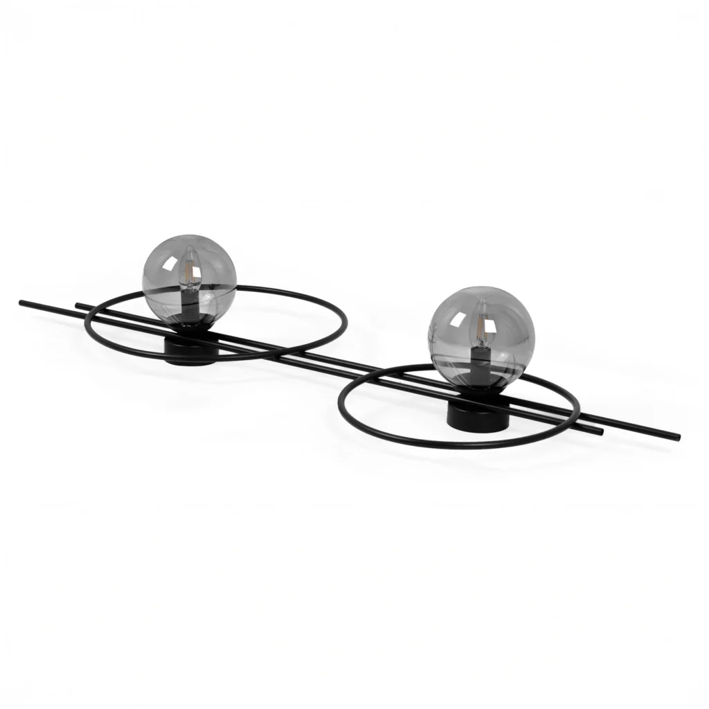 Lampa ścienna, kinkiet z dwoma źródłami światła K-5342 z serii ASTRA