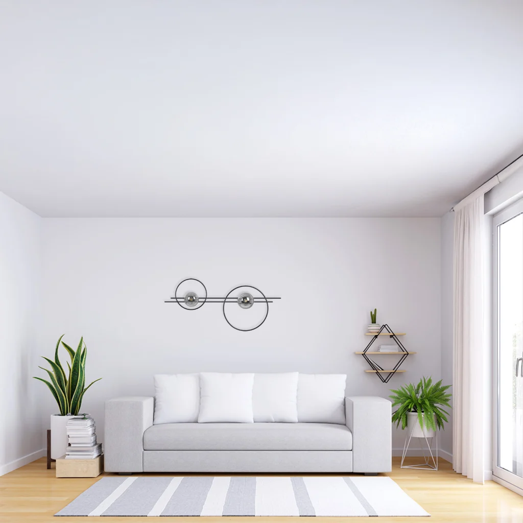 Lampa ścienna, kinkiet z dwoma źródłami światła K-5342 z serii ASTRA