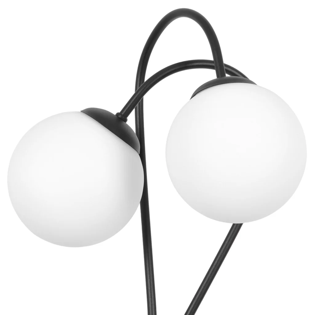 Elegancka lampa podłogowa, dwa punkty świetlne K-5353 z serii NELA