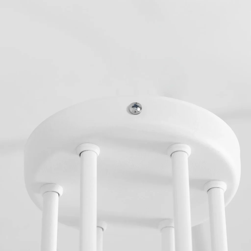 Lampa sufitowa w biało-złotym wydaniu K-5314 z serii ELMO