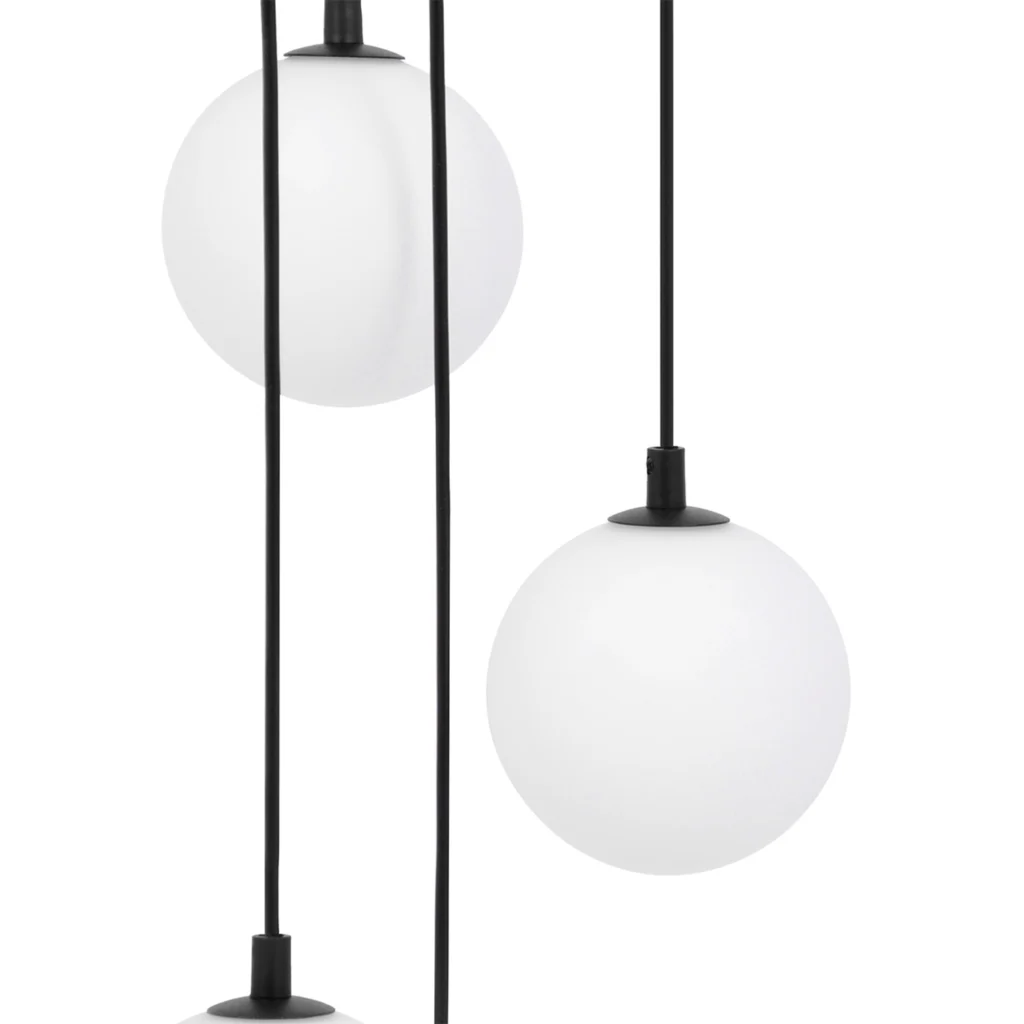 Lampa wisząca z 13 kloszami, do salonu KP-29 2,2m z serii ASPEN
