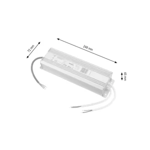 Zasilacz elektroniczny LED hermetyczny IP68 24V 150W