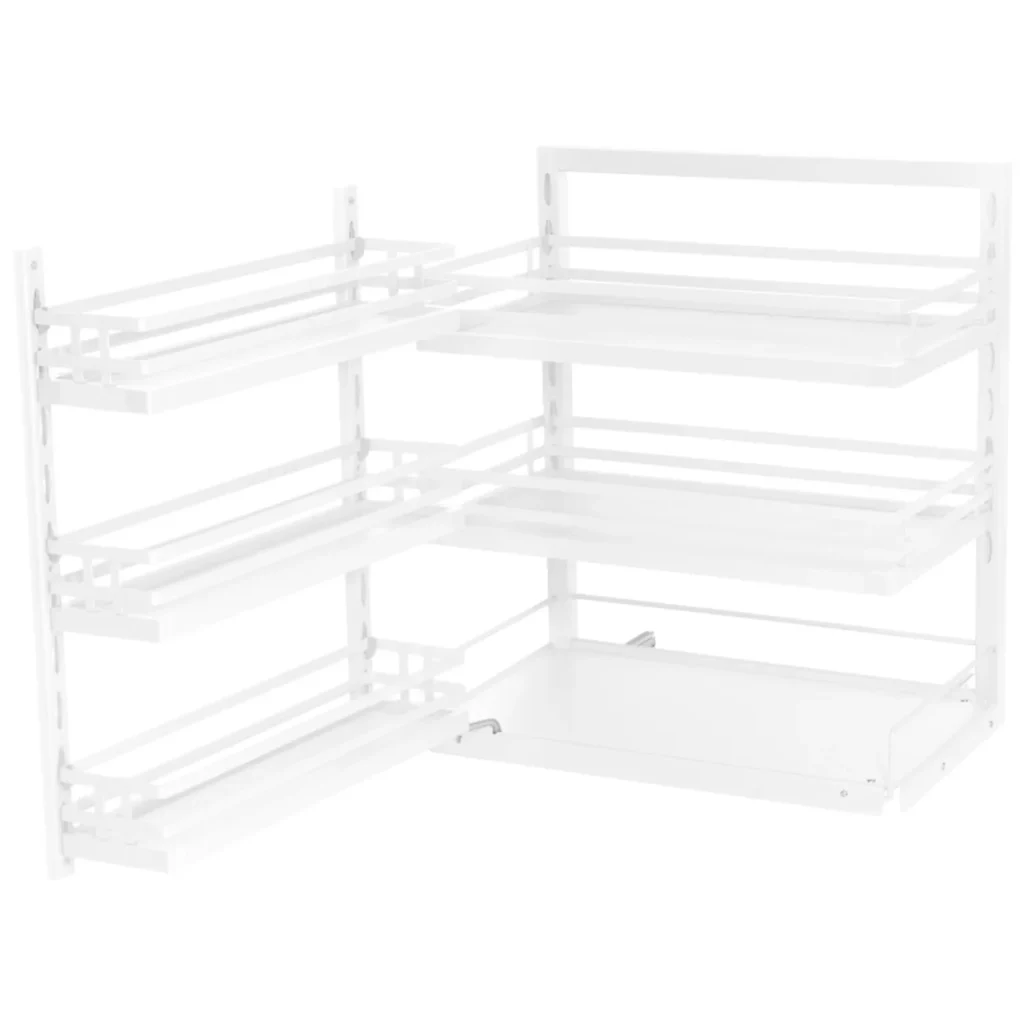 Kosz Cargo Magic Corner Mini 600mm UNIWERSALNY L/P MPTJ017J Biały AMIX