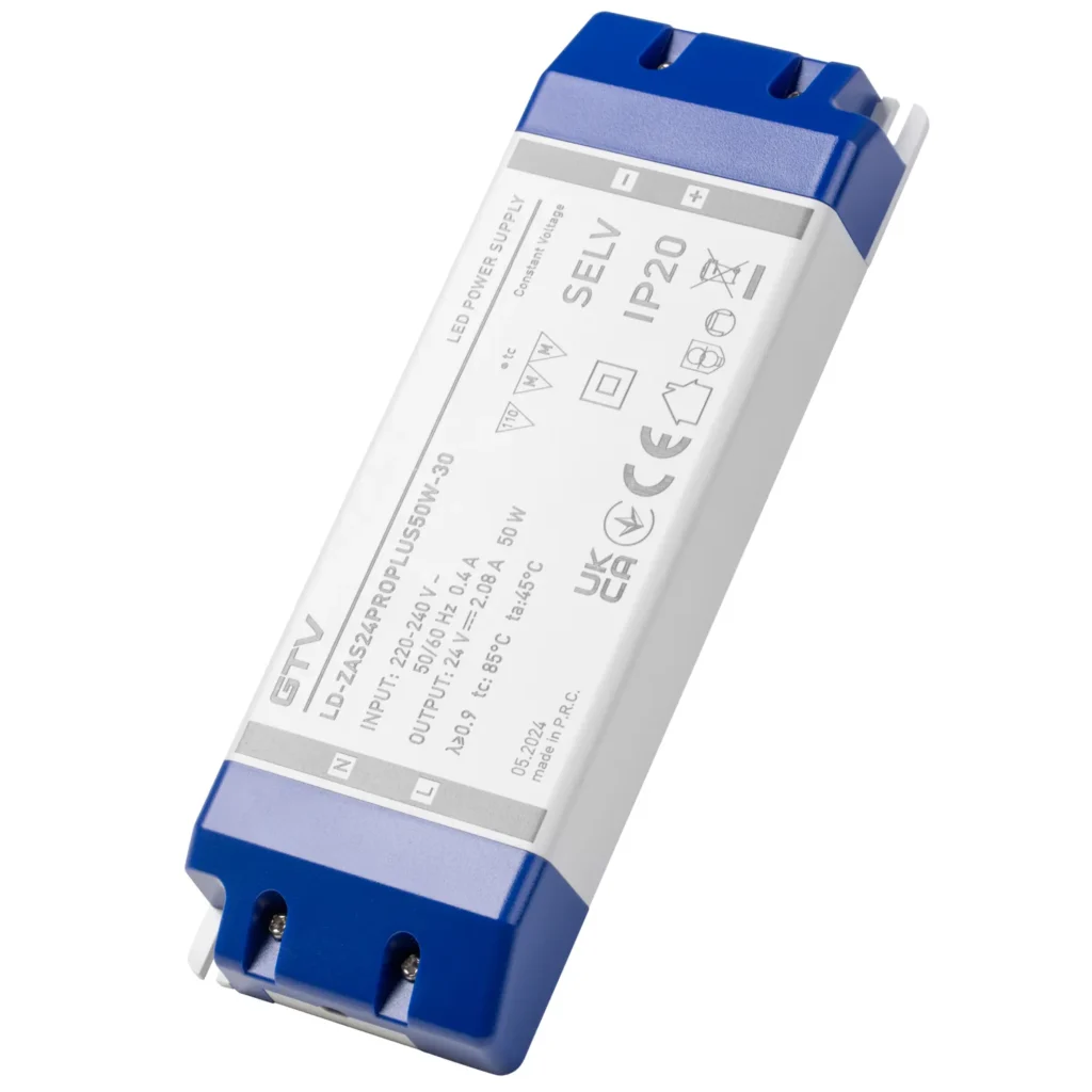 Zasilacz LED PRO+ 50W 24V IP20 do taśmy LED GTV